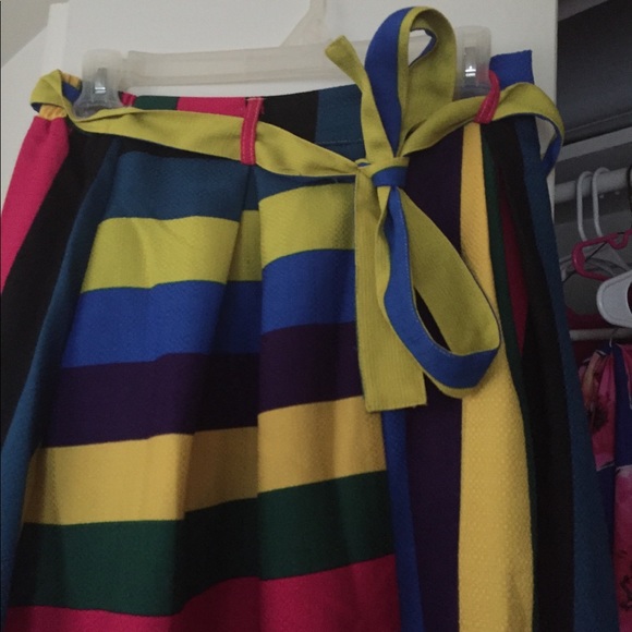 Long maxi cute multicolored maxi skirt - Picture 5 of 5